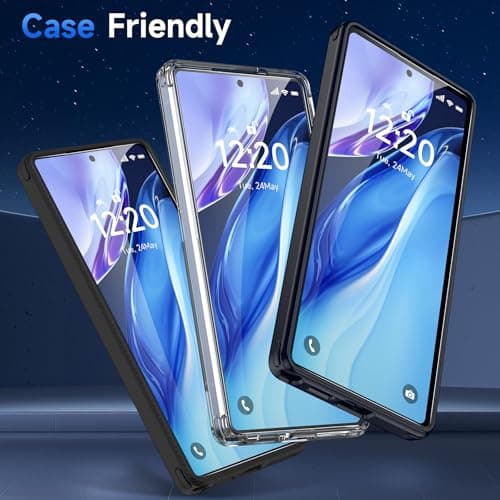 YWXTW Anti Reflective Screen Protector for Samsung Galaxy S26 Ultra, [Bubble Free] Anti Glare & EZ Unlock Tempered Glass S26 Ultra Accessories, Case Friendly, 2 Pack - Thumbnail 6