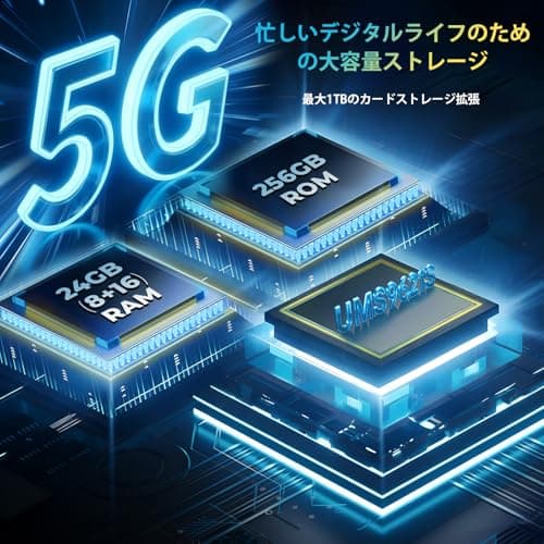 OUKITEL 512GB WP58 PRO Rugged Smartphone Unlocked,10000mAh Battery, Android 15 Rugged Phone Unlocked 6.8" FHD+ 120Hz, 108MP+32MP, 128dB Loud Speaker Waterproof, NFC/GPS/OTG Orange - Thumbnail 2