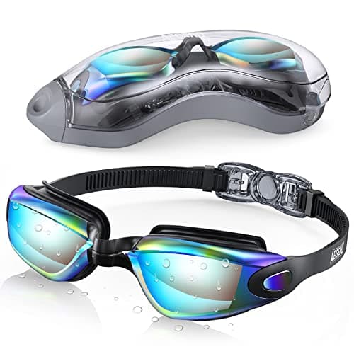 Aegend Swim Goggles, Swimming Goggles No Leaking Full Protection Adult Men Women Youth - Image 1