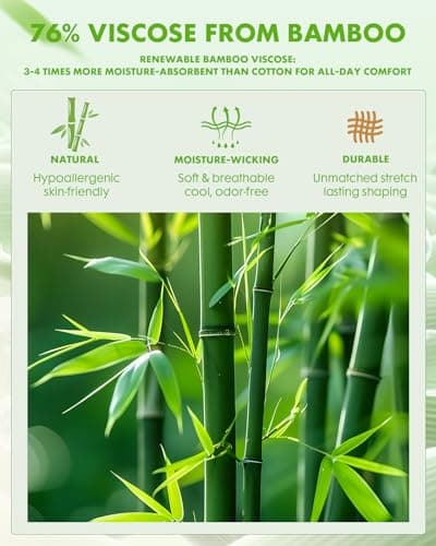 Lalapapa Bamboo Viscose Compression Socks for Women Men - 2 Pairs 15-20mmHg Knee High Graduated Compression Socks for Women Men Cute Breathable for Nurse Pregnancy Travel, Floral Line Art, 2XL - Thumbnail 3