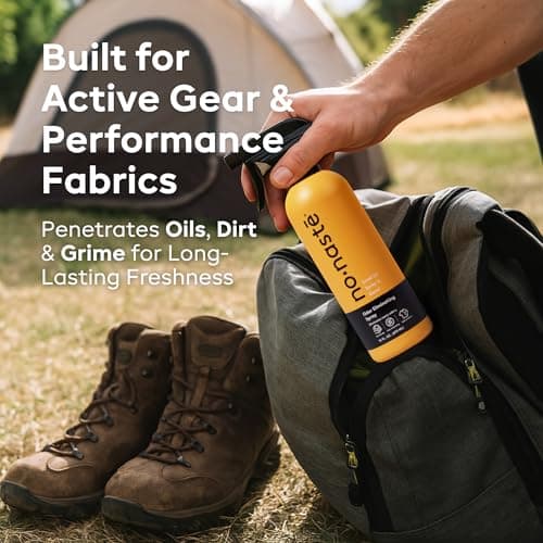 Nonaste Odor Eliminating Spray for Shoes, Gym Bags, Sports Gear & Yoga (16 Oz, Pack of 1) | Long-Lasting Fabric Refresher with Enzymes | Shoe Deodorizer & Gym Bag Deodorizer, Fabric-Safe - Thumbnail 5