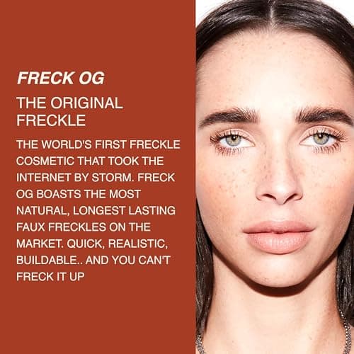Freck Beauty, The Original Freckle Pen, XL – Natural-Looking, Buildable and Long-Lasting Faux Freckles with Clean, Vegan Formula, All Skin Tones, XL (Light/Medium) - Thumbnail 5