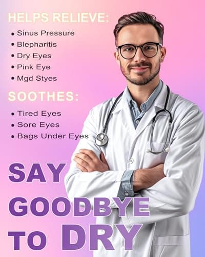 ProCIV 20 Packs Steam Eye Masks, Warming Eye Masks for Dark Circles, Disposable Self-heating Hot Eye Mask Soothing Headache, Dry Eyes, Heating Eye Mask for Stress Eye Fatigue Relief - Thumbnail 3