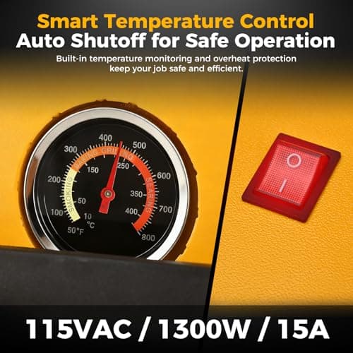 OTRUZPV 1/2"–2" PVC Conduit Heater Box, Electric PVC Bender Tool for Schedule 40/80 Heater Pipe with Temperature Control & Safety Shutoff - Thumbnail 4