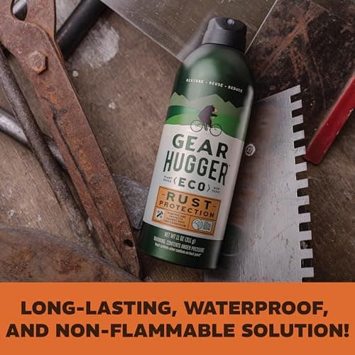 Gear Hugger Rust Protection (11 oz, Pack of 2), Rust Remover & Rust Prevention Spray - Eco-Friendly Anti Rust Spray, No Petroleum, No PTFE, Plant Based - Thumbnail 5