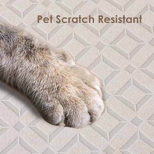 Couch Cushion Covers Waterproof, Stretch Sectional Couch Covers L Shape, Sofa Cushion Covers Washable, Non Slip Magic Sofa Covers, Sofa Slipcovers with Elastic Bottom, Pet-Friendly (1 Backrest Cover) - Thumbnail 4