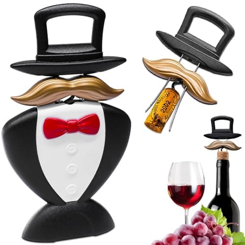 Exquisite Reserve Ah So Wine Opener, British Gentleman Style 3 in 1 Vintage Wine Corkscrew with Beer Opener, Hand Forged for Connoisseurs | Limited Artisan Edition with Luxury Gift Box - Image 1