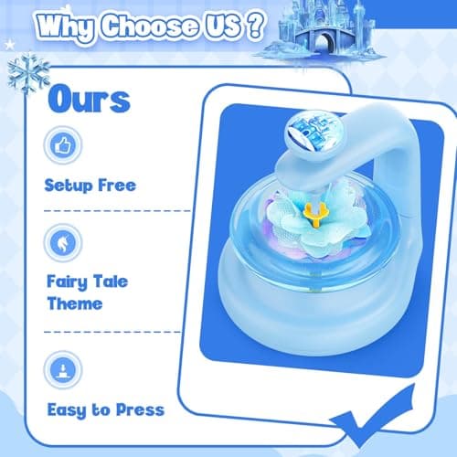 cosone Fabric Flower Bouquets Toys, Arts and Crafts Kits for Kids Age 3-12, Valentines Day Gift, Ideal Gifts for Preschool Girls, Educational Handmade Frozen Toy for Girls Ages 3 4 5 6 7 8 9 - Thumbnail 6