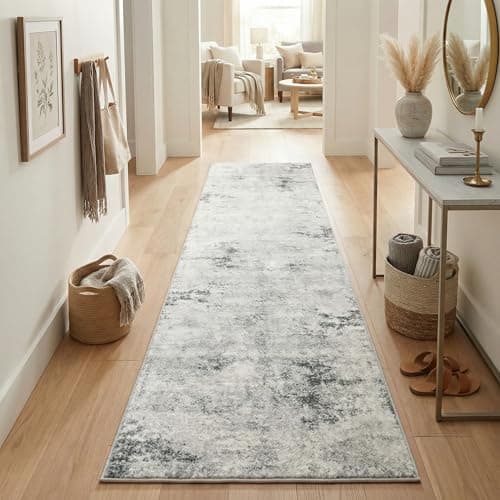 GRANNY SAYS Rug Runners for Hallways Non Slip, Washable Runner Rug for Kitchen Floor, Carpet Runner for Entryway, Laundry Room, 2x6 Long Kitchen Rugs with Rubber Backing, Vintage Rug (Vintage Gray) - Image 1