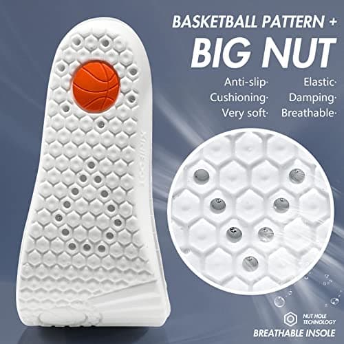 XINIFOOT 3 Pairs Premium Comfort Shoe Replacement Insole, Shock Absorption Elastic Cushion Inserts, Breathable Shoe Inner Soles for Women Gray - Thumbnail 5