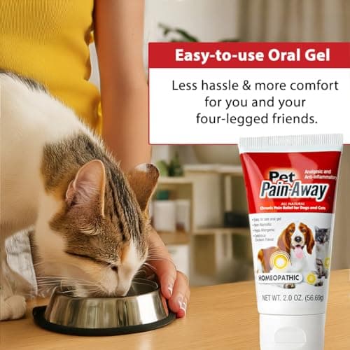 Pet Pain Away All Natural Dog Arthritis Pain Relief, Cat Pain Relief, Dog Pain Relief Anti Inflammatory, Dog Joint Pain Relief, Homeopathic Pain Reliever for Large and Small Dogs and Cats (2 oz) - Thumbnail 5