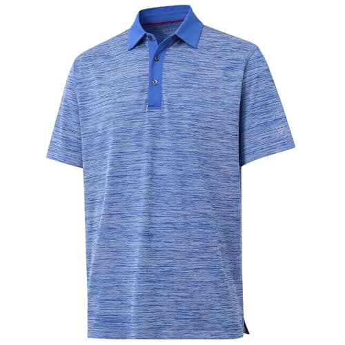 M MAELREG Mens Golf Shirt Short Sleeve Dry Fit Moisture Wicking Heather Pique Casual Collared Polo Shirts for Men - Image 1