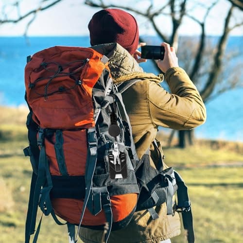 2 Set Retractable Badge Holders Heavy Duty Badge Reel Retractable Keychain with Tactical ID Card Holders - Thumbnail 6