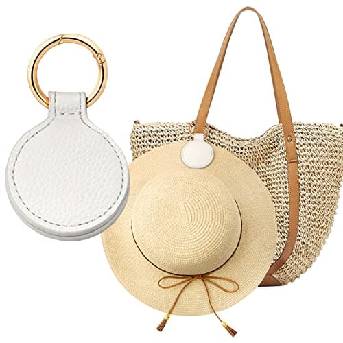 Niveaya Magnetic Hat Clip for Travel on Bag - Magnet Storage Hook, Vacation Traveling Essentials Accessory White - Image 1