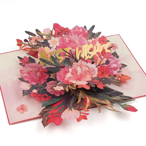 mountova Butterflies Pop Up Card, Butterfly Flower Card Greeting Card Get Well Cards Thinking of You Card Gift for Birthday, anniversary, Valentines Day, Mother's Day - Image 1