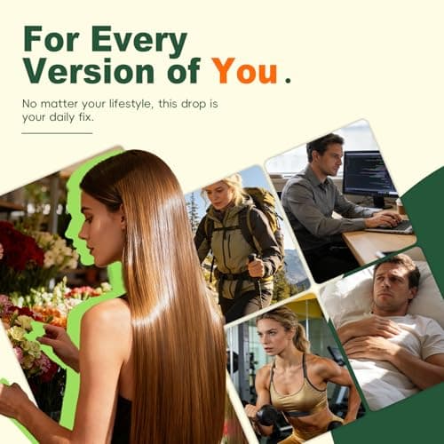 Vitamin B Complex Drops, Active B12 Methylcobalamin 5000mcg, B6, B1, B2, B5, B7, B3, Folate with Vitamin C, B12 Sublingual Liquid Fast Absorption | Boost Energy, Focus & Immunity, Vegan | 60 Servings - Thumbnail 5