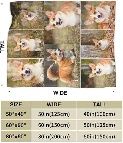 Ships Next Day . Custom Blanket with Photos Text Customized Blanket Personalized Flannel/Sherpa Throw Blankets for Adult Kid Birthday Christmas Halloween Fathers Mothers Valentines Gift - 50"x 60" - Thumbnail 3