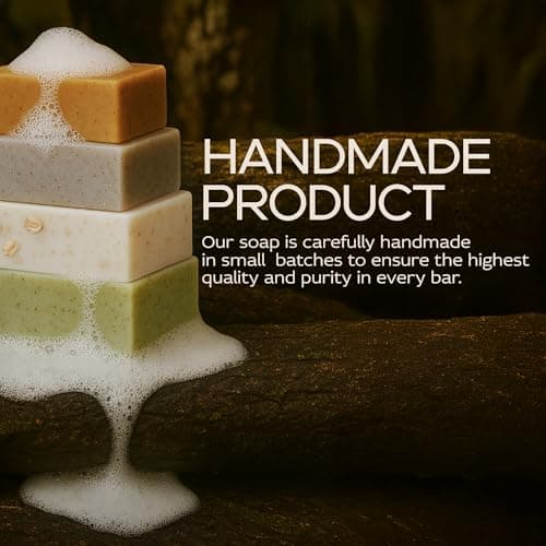 Sea Moss Soap Bar – Detoxifying Green Tea Matcha & Aloe Bergamot – All-Natural Handmade Soap for Sensitive Skin, Face & Body – Wellness Valentine's Gift for Men & Women - Thumbnail 3