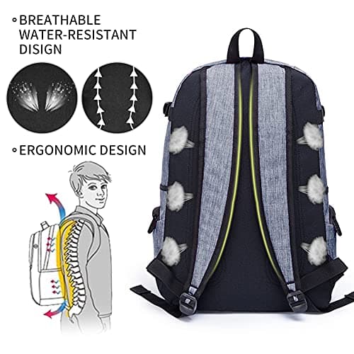 rickyh style School Backpack Travel Bag for Men & Women Lightweight College Back Pack with Laptop Compartmen - Thumbnail 4