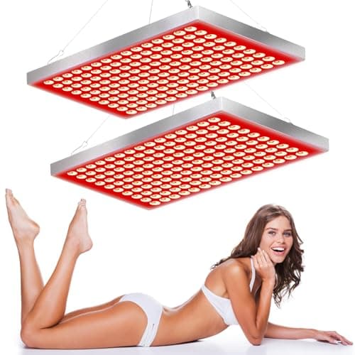 Red Light Therapy for Body and Face, Infrared Red Light Therapy Device with Stand, 660nm and 850nm LED RedLight Panel for Full Body Skin Rejuvenation at Home (2 Pack) - Image 1