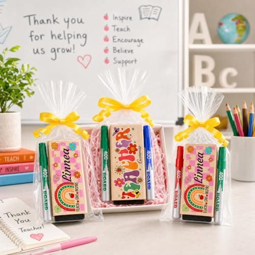 Customizable Wooden-Handle Felt Blackboard Eraser — Suitable for Office and Home; an Ideal Gift for Teachers and Colleagues. - Thumbnail 2