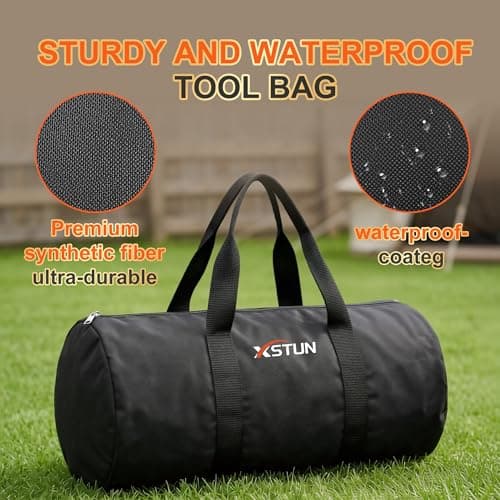 XSTUN 1" x30ft Kinetic Recovery Rope, 35% Stretch - 48K lbs Snatch Rope for Offroad & Snow Rescue, Includes Level 5 Cut-Resistant Gloves, Compatible with Jeep, Truck & ATV (Orange) - Thumbnail 5