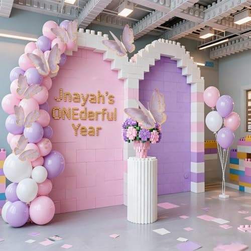 Giant 3D Metallic Gold Butterfly Wall Decor, 10"-20" Oversized Hollow-Out Paper Butterflies for Wedding Backdrop, Storefront Display & Luxury Nursery Art (Purple) - Thumbnail 3