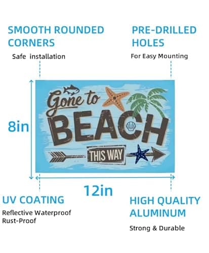 Carastora Retro Cat Bathroom Sign – Humorous Tin Wall Art for Toilet or Washroom, Vintage Style Metal Plaque, 12"x8" - Thumbnail 6