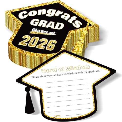 OHOME Graduation Decorations 2026-40 Pack Graduation Cards - Graduation Party Decorations - Graduation Decorations Class of 2026 | Congrats Grad Card for Class of 2026 Decorations Party Supplies - Image 1