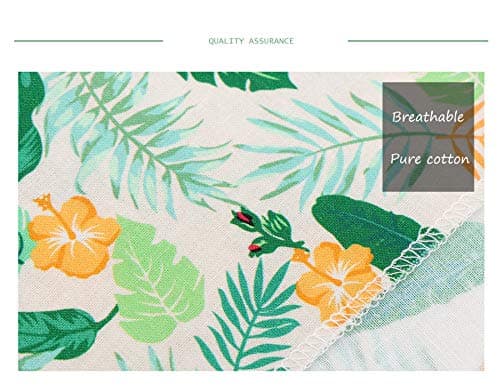 ARING PET Summer Dog Bandanas, Autumn Leaf Floral Kerchief Triangle Bibs Scarf for Puppy Small Medium Large Boy Girl Dogs Cats-L - Thumbnail 3