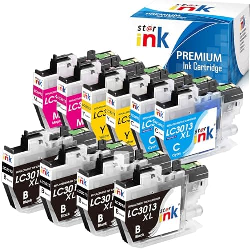 LC3013 Ink Cartridges BK/C/M/Y 10-Pack High Yield Replacement for Brother LC3013 Ink Cartridges Work with Brother MFC-J497DW MFC-J491DW MFC-J690DW MFC-J895DW Printer,LC3011 Ink cartridges BK/C/M/Y - Image 1