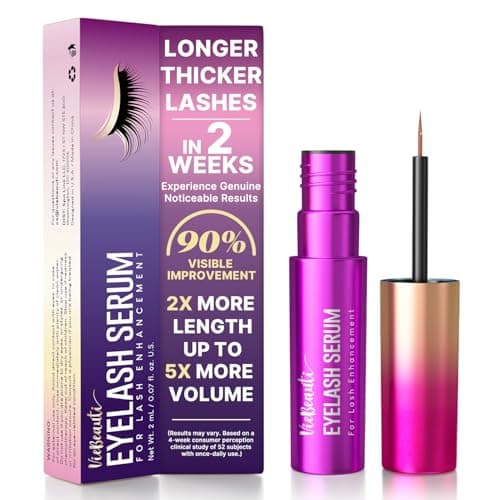 VieBeauti Eyelash Serum for Daily Lash Care, Gentle PGA-Free Lash Conditioning Serum to Support Healthier Looking Lashes, Vegan & Cruelty-Free– 2ml - Image 1