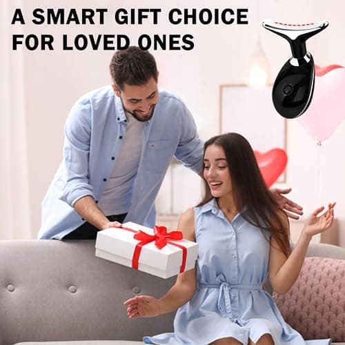 Facial Massager, Portable Face Neck Massager Wand for Skin Care (Black) - Thumbnail 6