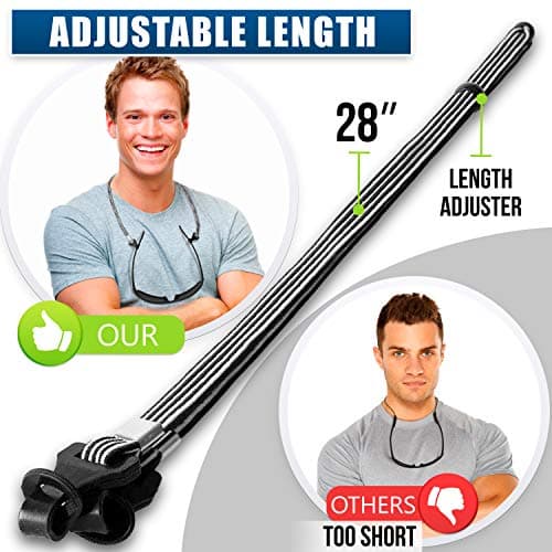 SIGONNA Eye Glasses String Holder Straps - Sports Sunglasses Strap for Men Women - Eyeglass Holders Around Neck - Glasses Retainer Cord Chains Lanyards - Thumbnail 5