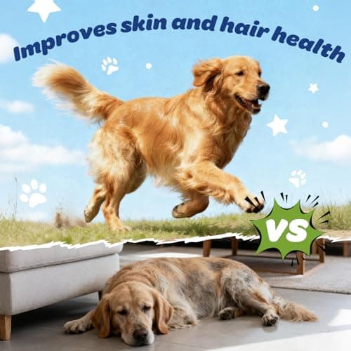 Xiderdl Dog Multivitamin with Glucosamine, Chondroitin, MSM & Probiotics – 8-in-1 Hip & Joint, Skin & Coat, Gut, Heart & Immune Health Supplement Soft Chews for Dogs – 120 Count - Thumbnail 3