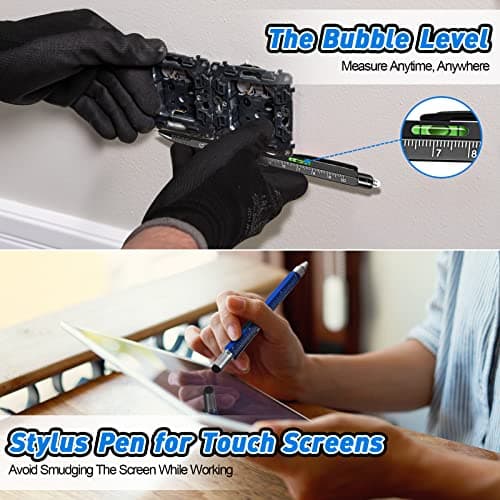 ZOOI Gifts for Men Dad Him, 9-1 Multitool Pen, Dad Gifts for Fathers Day, Gifts for Dad Men Who Have Everything, Grandpa Father's Day Gift, Fathers Day Mens Gifts From Daughter Wife Son - Thumbnail 5