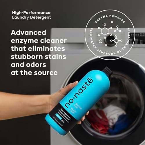 Nonaste Zen Fresh Activewear Laundry Detergent (32 Fl Oz, Pack of 1) – High Performance Detergent, Eliminates Trapped Sweat & Odors | Laundry Safe for Fabrics and Sportswear, Fresh Scent, 16 Loads - Thumbnail 2