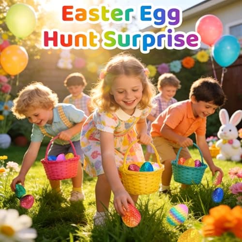 FUN LITTLE TOYS 12 Pack 3D Printed Dragon Eggs with Articulated Dragons, 12 No-Duplicate Colors, Non-Candy Easter Egg Hunt Fillers, Basket Stuffers, Party Favors & Classroom Prizes for Kids - Thumbnail 5