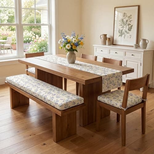 Custom Bench Cushion, Waterproof Outdoor/Indoor Bench Cushions for Patio Furniture, Window Seat & Piano Bench, Porch Swing Cushions, High-Resilience Foam, Non-Slip Bottom, Custom Sizes & 90+ Colors - Thumbnail 6