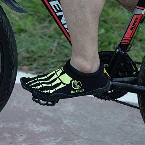Aaspad Men's Fitness & Cross-Training Toe Sneakers with Five Finger Splited and No-Slip Rubber Sole Shoes (8.5) Multi - Thumbnail 5