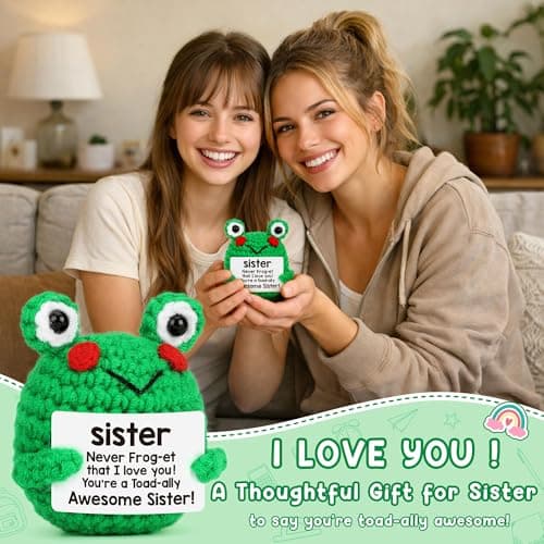 Sisters Gift from Sist-er Brother, Cute Sister Christmas Birthday Gifts - Thumbnail 3