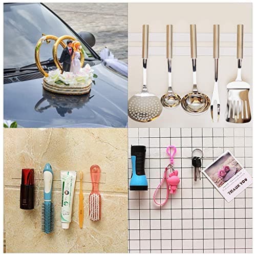 Realth 2 in x 16.5 ft Double Sided Nano Tape Heavy Duty, Clear Mounting Adhesive for Concrete Walls & Textured Walls – Strong Hold, Removable, Washable, No Residue for Posters, Photos, Store Displays - Thumbnail 4