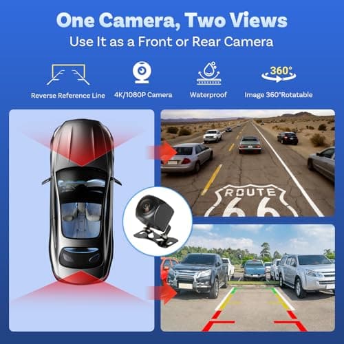 OTTOCAST OttoScreen AI, 11.4" Portable CarPlay Screen for Car with Netflix YouTube and Backup Camera for iPhone(iOS 8+) Android Auto(Android 11+), Built-in Apps, Voice Control, Android 15 OS - Thumbnail 5