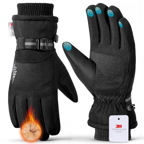 rivmount 3M Warm Winter Gloves, Cold Weather for Men Women, Thermal Touchscreen Anti-Slip Windproof, for Cycling Running Working Hiking Skiing Daily Life Outdoor Activities - Image 1