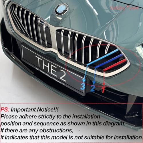 Automotive Grille Inserts for BMW 2 Series 220 Gran Coupe 2025-2026,Front Grill Accessories - Thumbnail 3