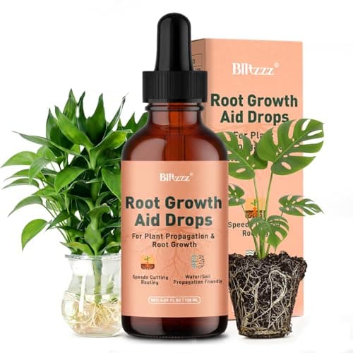 Root Drops - Liquid Rooting Hormone - Fast Growth for Cuttings | Less Shock in Water/Soil/LECA/Moss | Fits Pothos, Monstera, Philodendron & All Houseplants (4 oz) (1) - Image 1