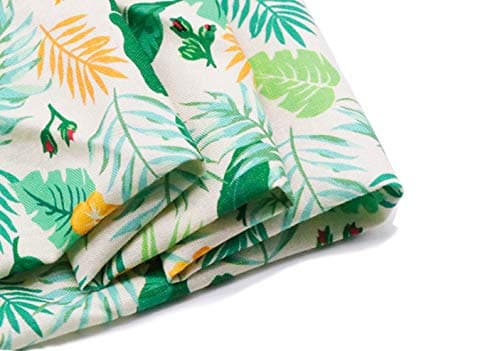 ARING PET Summer Dog Bandanas, Autumn Leaf Floral Kerchief Triangle Bibs Scarf for Puppy Small Medium Large Boy Girl Dogs Cats-L - Thumbnail 2