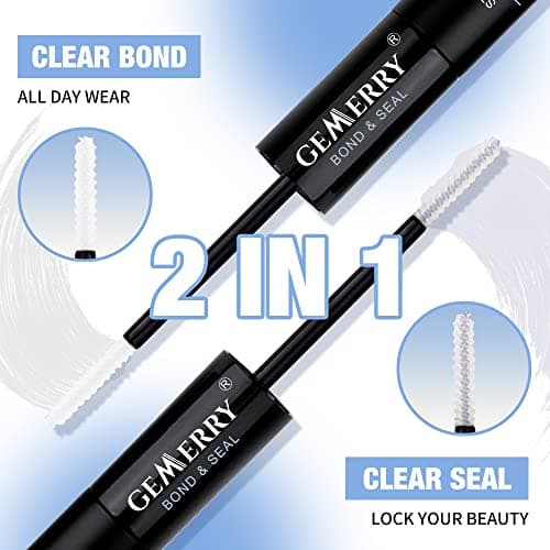 GEMERRY Lash Cluster Glue Clear Bond and Seal 10ml - Thumbnail 4