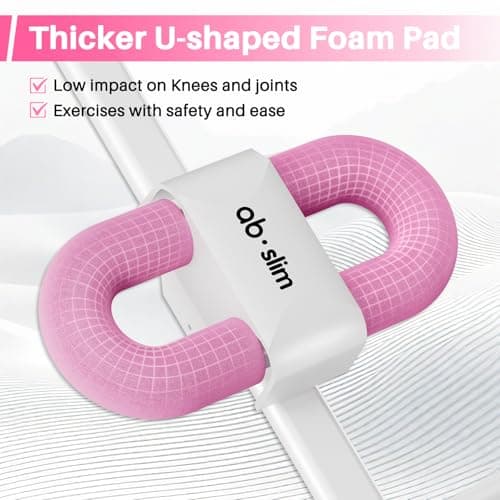 CITXMOTI Ab Machine, Adjustable Abdominal Trainer (Pink) - Thumbnail 6