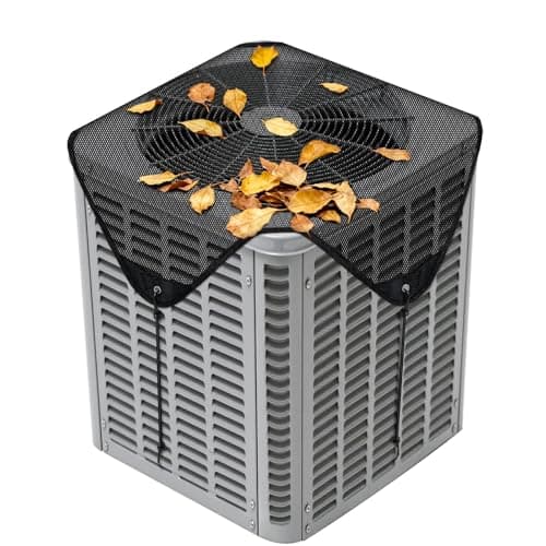 NNG 28'' X 28'' Central Air Conditioner Cover for Outside Units,Top Universal AC Unit Mesh Cover Outdoor,Breathable AC Condenser Covers for All Seasons - Image 1